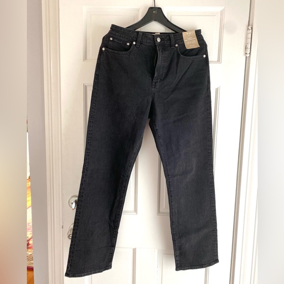 Madewell Curvy 90’s Straight Jeans - Black - Picture 8 of 8